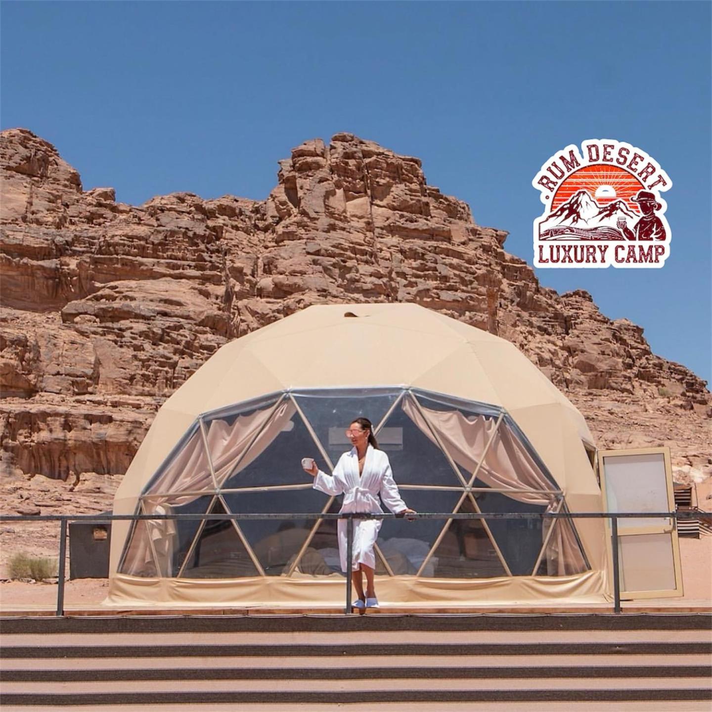 Rum Desert Luxury Camp & Bubble Room Wadi Rum Exteriér fotografie