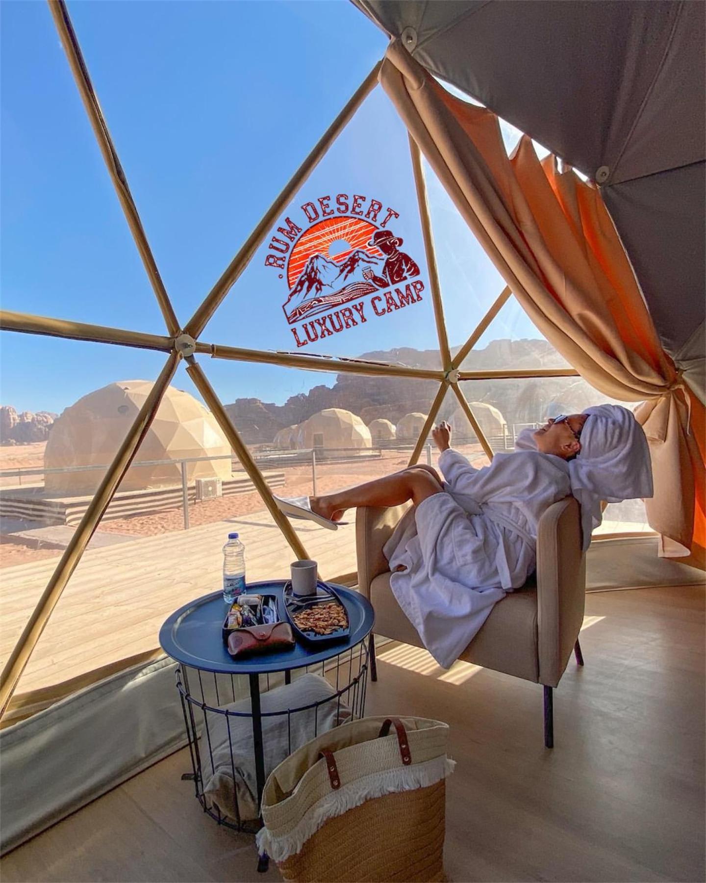Rum Desert Luxury Camp & Bubble Room Wadi Rum Exteriér fotografie